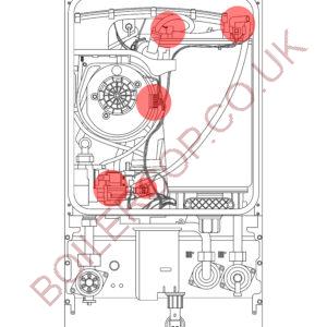 87161066990 - WORCESTER - Greenstar RI - Greenstar 15 RI HE - Mains Harness